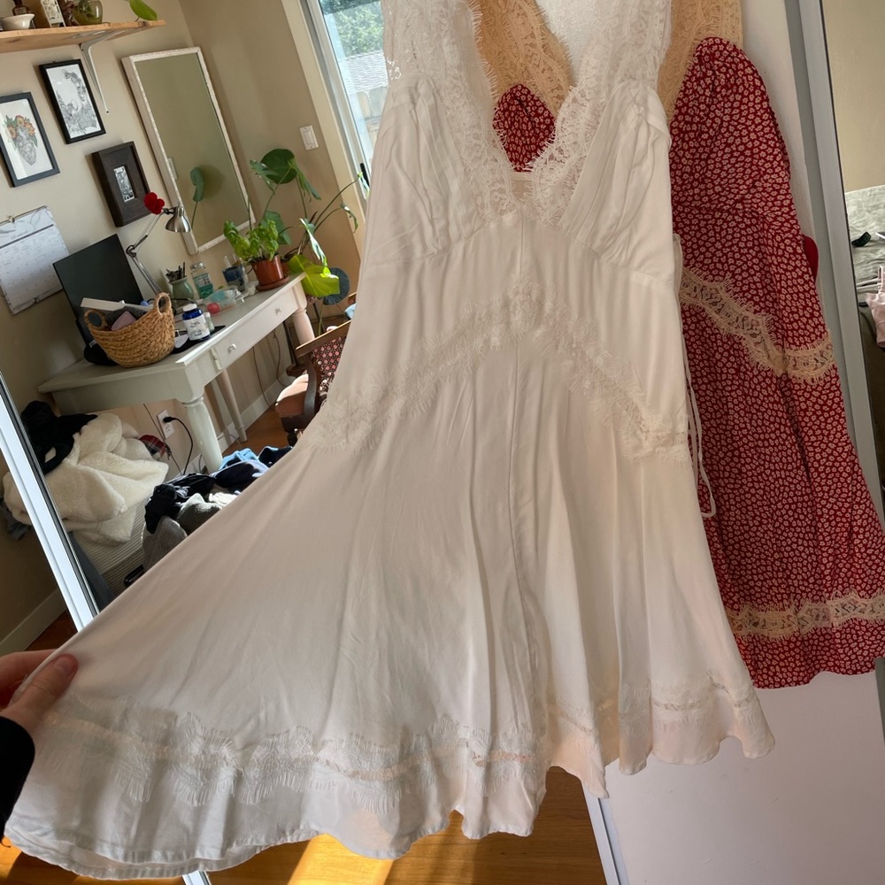 UO flowy mini dress